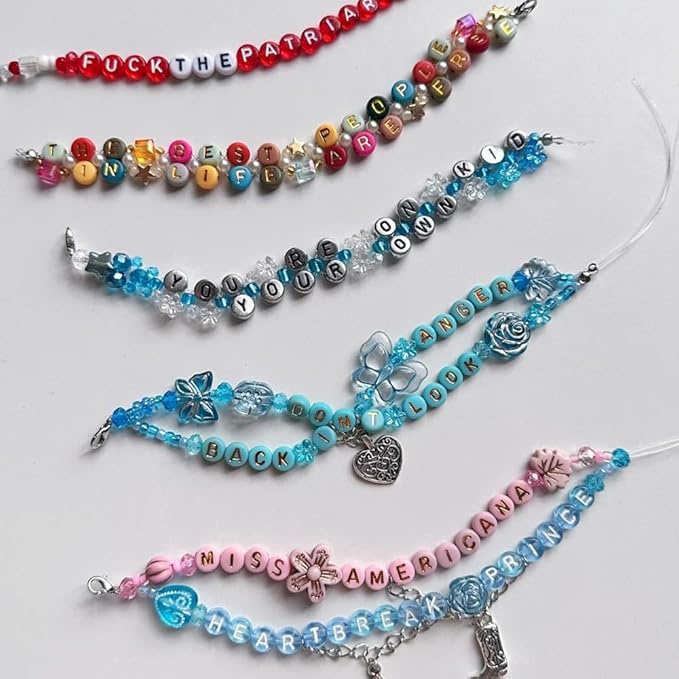 1000pcs Round Letter Beads 4x7mm Acrylic Alphabet Beads Spacer Beads for Jewelry Making Bracelets Necklace Earring Key Chains DIY Craft(O-Black Letter Rose Gold Bead)