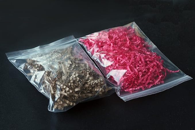 APQ Clear Plastic Reclosable Zipper Bags, 4 x 6 Inches. Pack of 1000 Reclosable Plastic Bags with Zipper Closure. 2 Mil Plastic Jewelry Bags. Waterproof Reclosable Zip Bags for Industrial Use