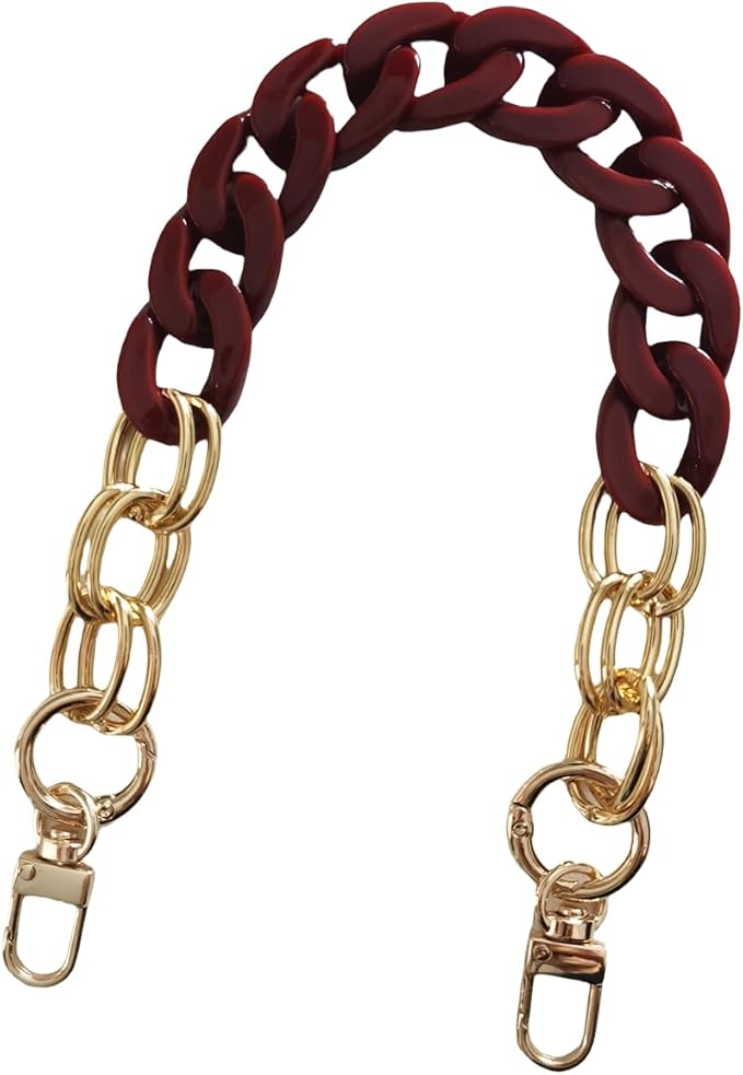 Acrylic Chain Strap for Women Handbag,Purse Chain Strap Replacement,Bag DIY Chain Accessories