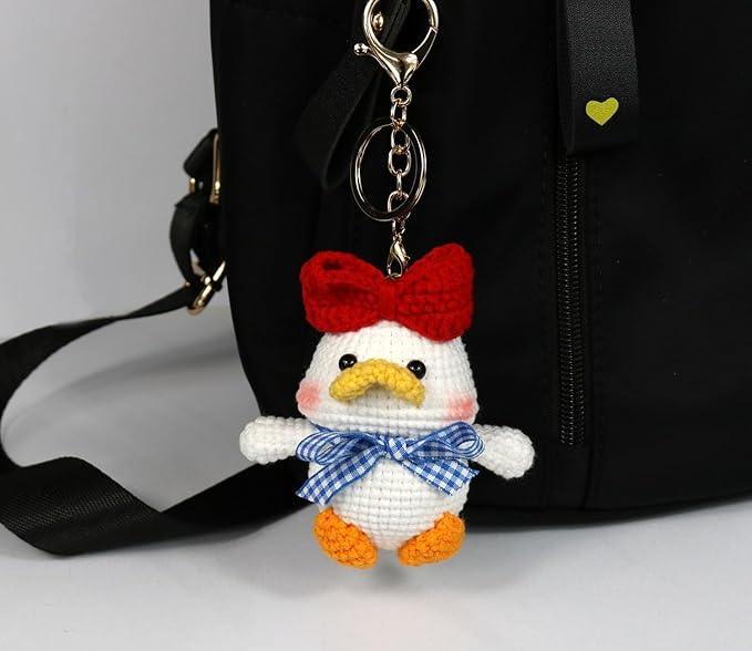 Hand Made Cute keychains for Women,Funny Birthday Christmas Gift Decorate of Car Key,Backpack Pendant