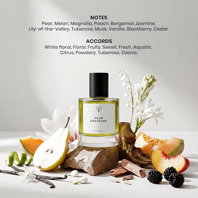 Eternal perfume oils Pear Pressure Perfumes for women Inspired by J'A.D.0.R.E womens perfume Long Lasting perfume Oil Designer perfume for men Unisex Concentrated scent Oil Eau De Parfum 1 FL Oz