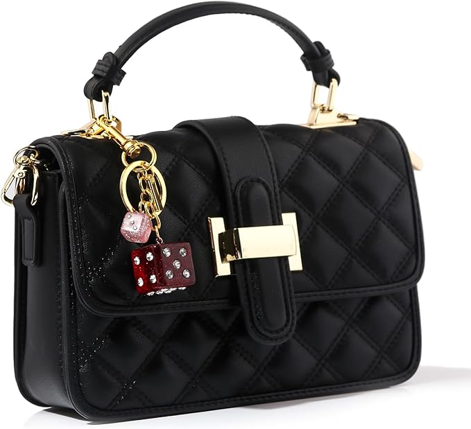 Lucky Dice Cherry Magic 8 Ball Keychain Billiard Ball Star Cherry Bags Charms Cute Y2k Keychain for Women Men