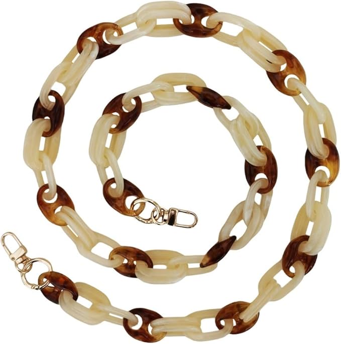 Acrylic Resin Chain Strap for Purse,Replacement Bag Chain Strap,Handbag DIY Accessories