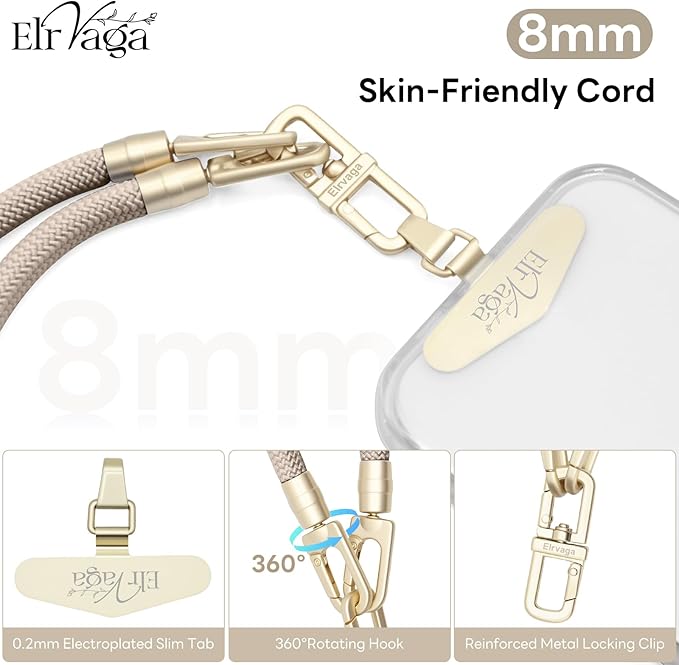 Universal Cell Phone Lanyard Wrist Strap,Phone Bracelet Strap,Phone Charms Strap