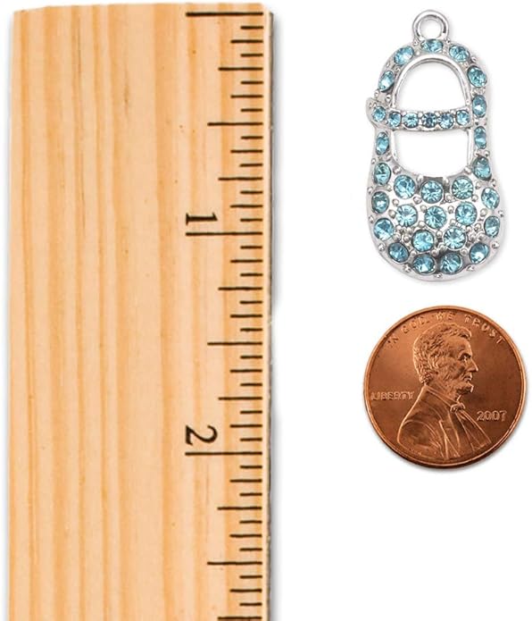 Inspired Silver - Silver Customized Charm French Hook Drop Earrings with Cubic Zirconia Jewelry