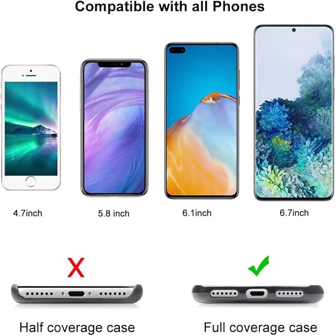 Cell Phone Wrist Strap, 5 Pack Adjustable Wrist Lanyard for Around The Hand With Tether Tabs Compatible with iPhone and Most Cell Phone