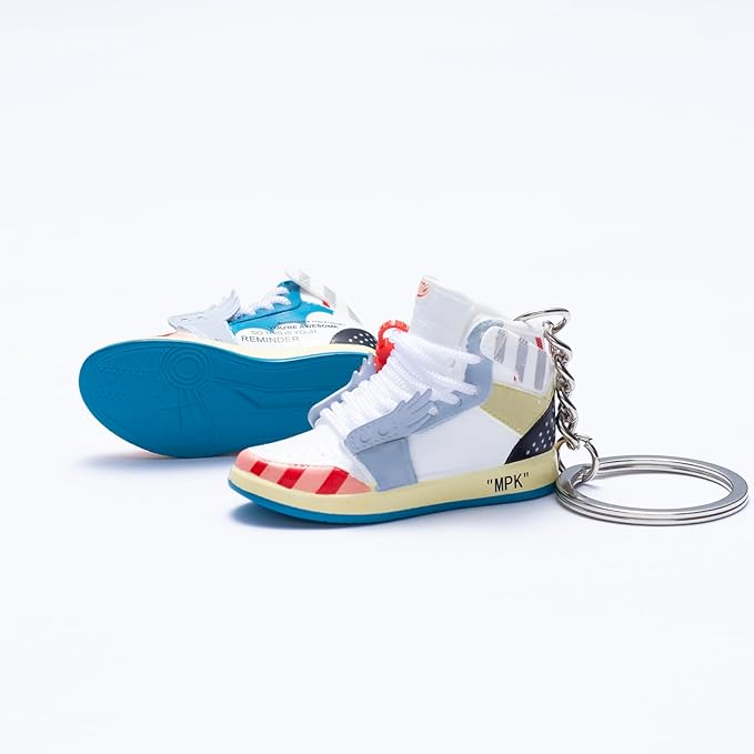 MPK 3D Mini Shoe Keychain,Sneaker Shoe lovers Keychainirthday Birthday Party Mystery Goodie Bag Prizes