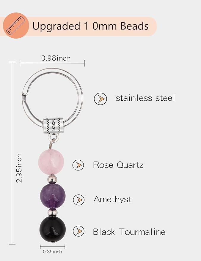 New Beginnings Gifts for Women, Small Crystal Keychain Farewell Gifts for Coworkers Women and Life Changes