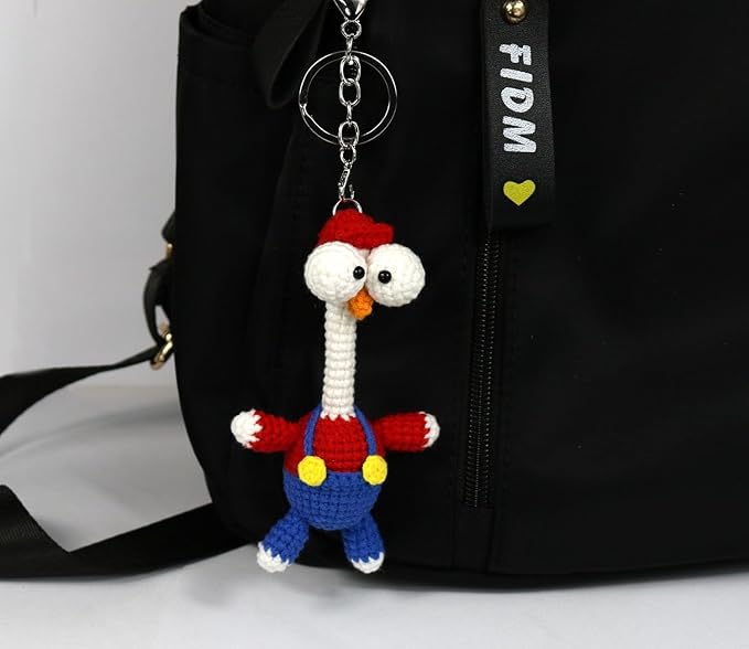 Hand Made Cute keychains for Women,Funny Birthday Christmas Gift Decorate of Car Key,Backpack Pendant