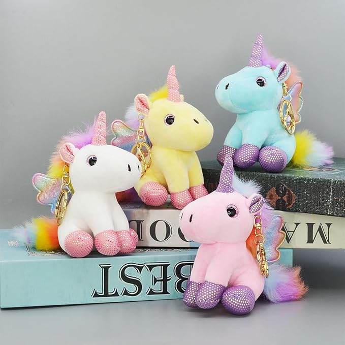 Cute Plush Keychain, Car Pendant, Bag Purse Backpack Charm Accessory, Gift for Girls Women