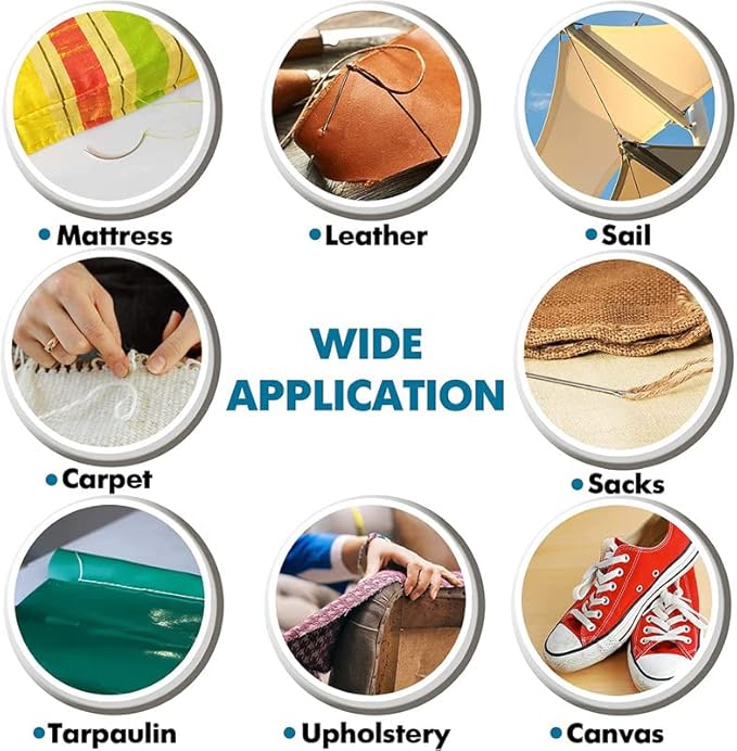 ZP Crafts 15 Professional Leather Needles Kit for Hand Sewing with Different Types for Your Projects