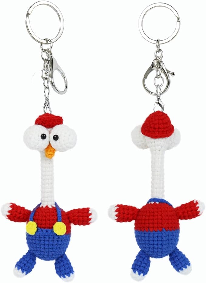 Hand Made Cute keychains for Women,Funny Birthday Christmas Gift Decorate of Car Key,Backpack Pendant