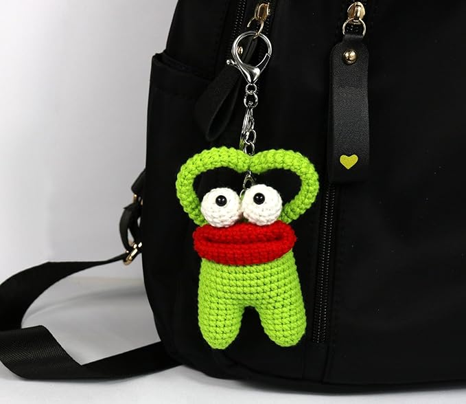 Hand Made Cute keychains for Women,Funny Birthday Christmas Gift Decorate of Car Key,Backpack Pendant