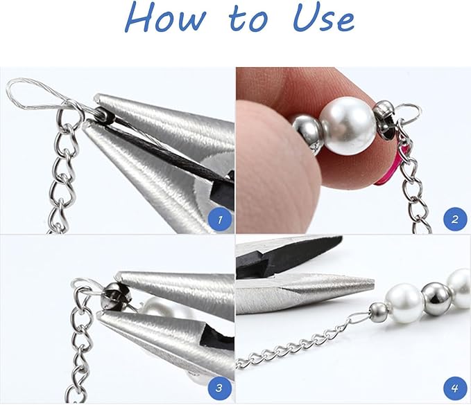 800 Pieces Crimp Bead Covers for Jewelry Making, 4mm Open Half Round Crimp Bead Knot Cover Small Beads for Jewelry Craft DIY（Sliver）