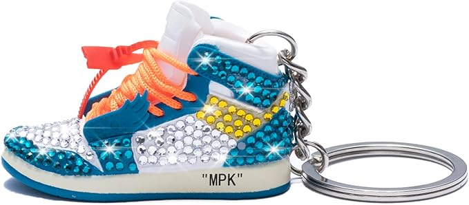 MPK 3D Mini Shoe Keychain,Sneaker Shoe lovers Keychainirthday Birthday Party Mystery Goodie Bag Prizes