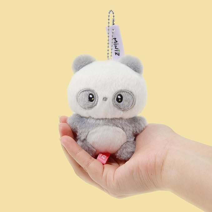 Anirollz Miniz Plush Charm Cute Stuffed Animal Keychain Kawaii Mini Bag Accessory Collectible Pocket Toy for Kids & Adults