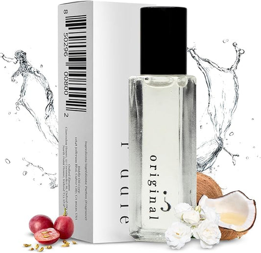 Riddle Original Roll On Pheromone Perfume Made in USA - Premium Rollerball Subtle Fragrance for Women - Long-Lasting Cruelty-Free Alcohol-Free Gentle on Skin - Ideal for Daily Use and Travel