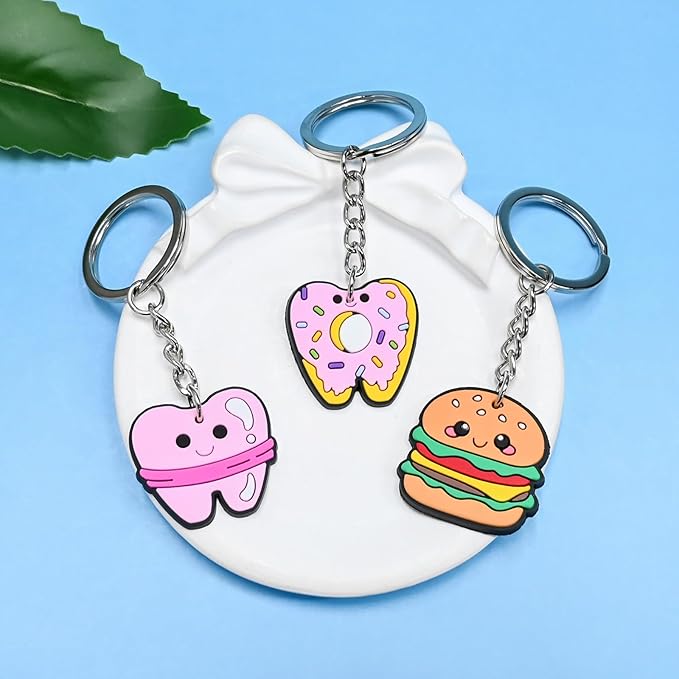 XHAOYEAHX Random Keychains Bulk,Cute Key Chain for Prizes Gifts Party Favors