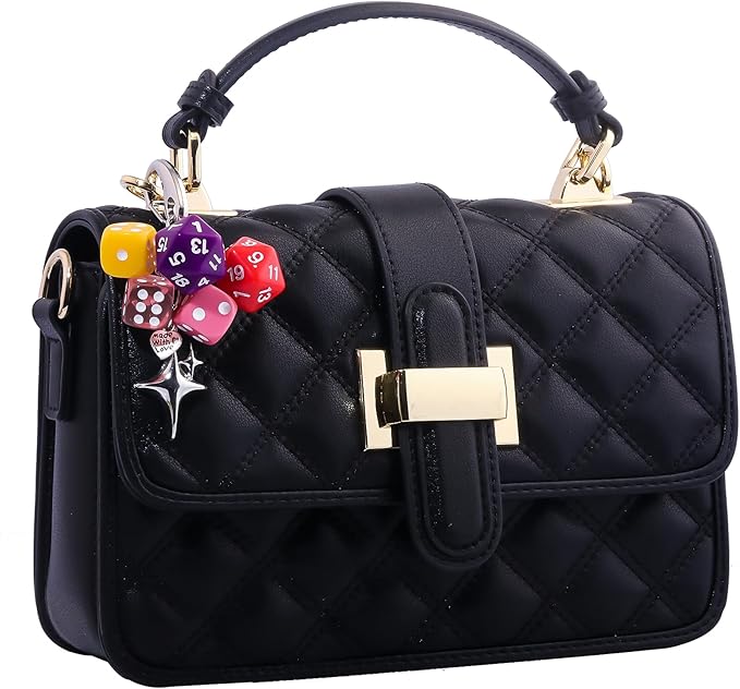 Lucky Dice Cherry Magic 8 Ball Keychain Billiard Ball Star Cherry Bags Charms Cute Y2k Keychain for Women Men