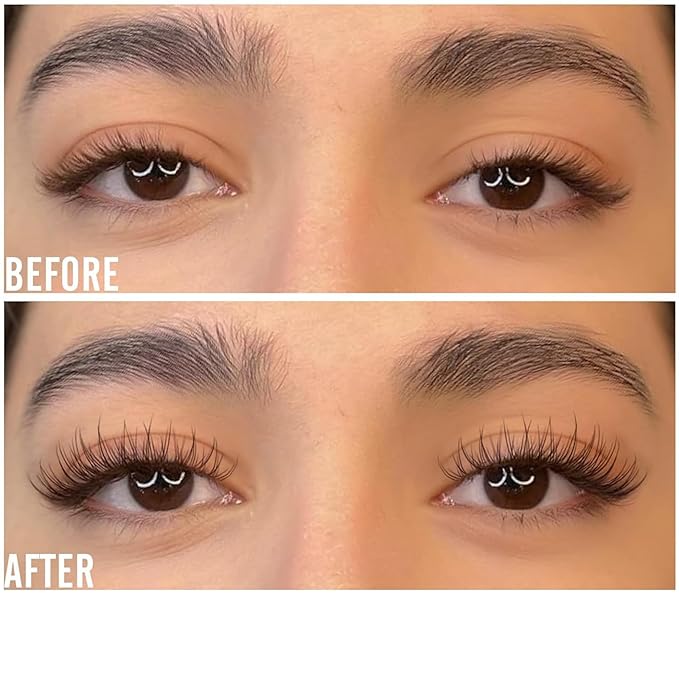 OCTOPY Wispy Lash Clusters Kit - DIY Extension Kit 240 PCS, 30D 40D Fluffy Cluster Eyelash Extensions 10-16mm, D Curl With Tweezers, Bond and Seal Waterproof