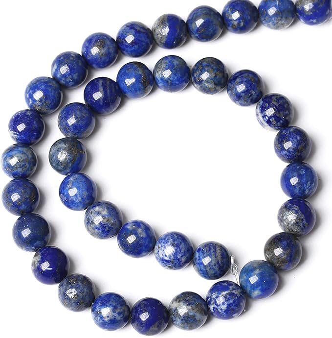 12MM 30PCS Natural Stone Blue Lapis Lazuli A Grade Gemstone Beads for Jewelry Making DIY Bracelet Crystal 1 Strand