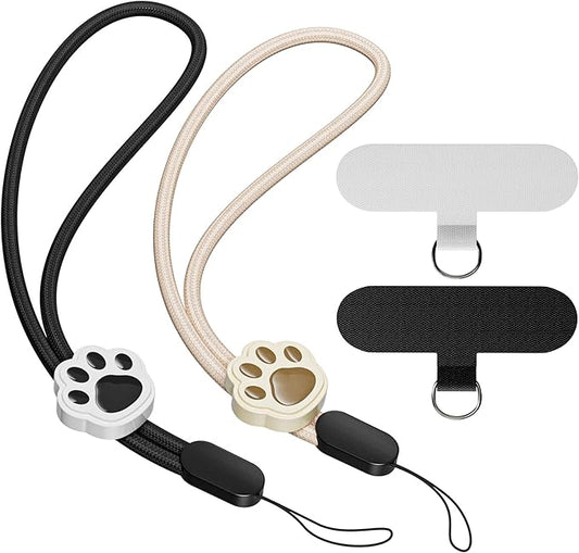 SURDOCA Adjustable Phone Lanyard, Camera Wrist Strap, Nylon Wrist Lanyard, Phone Wristlet, Anti Theft Phone Strap, Lanyard for Earphone, USB Flash Drive, ID Name Tag Badge
