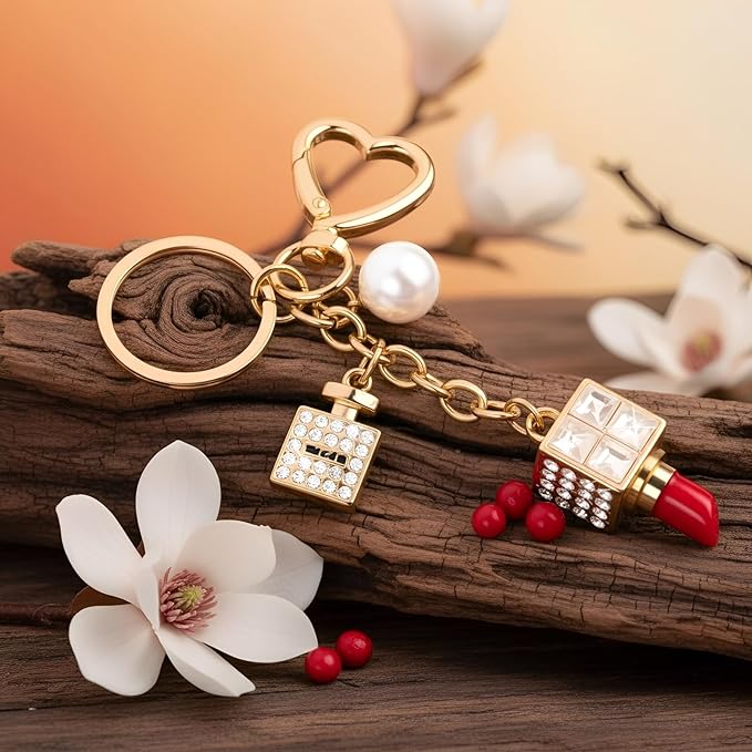 HyperFun Cute Keychains For Women Bag Charms Purse Accessories Charm Key Chain For Handbags Car