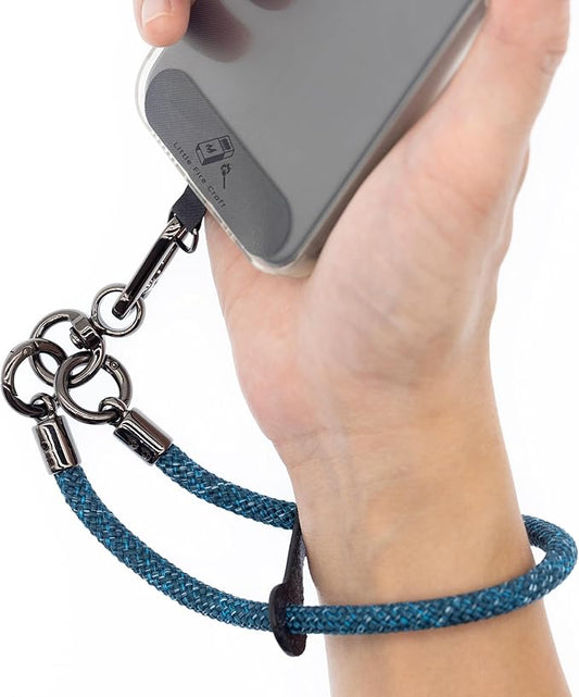 Cell Phone Wrist Strap Phone Lanyard Wrist Phone Wristlet Lanyard Hand Wristlet Strap (Camo Blue)