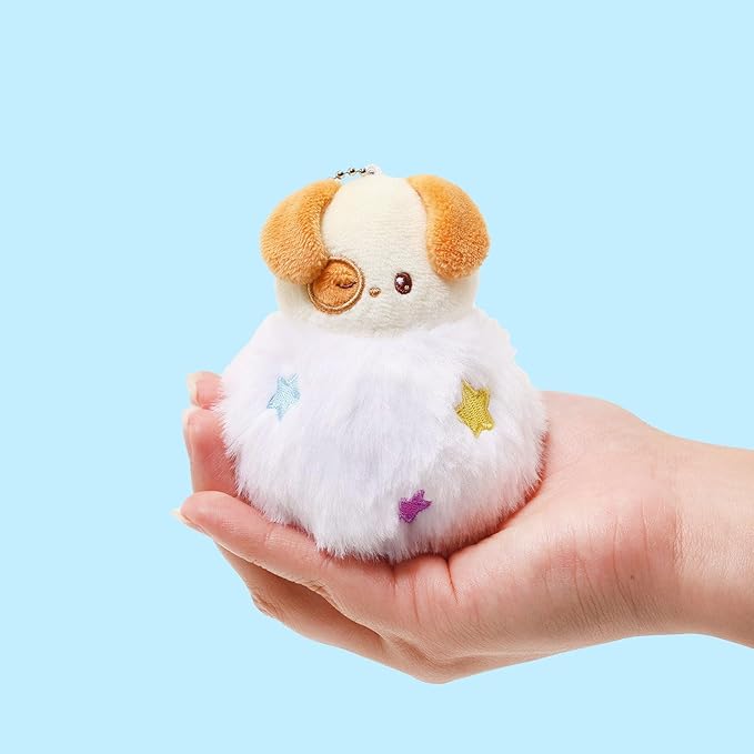 Anirollz Miniz Plush Charm Cute Stuffed Animal Keychain Kawaii Mini Bag Accessory Collectible Pocket Toy for Kids & Adults