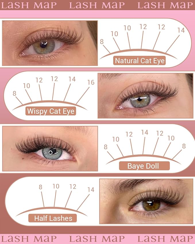 Brown Lash Clusters Clear Band Eyelash Clusters Natural Lashes Clusters Dark Brown Lash Extension C Curly Cluster Eyelash Extensions 8-16mm DIY Individual Lashes by ZANLUFLY