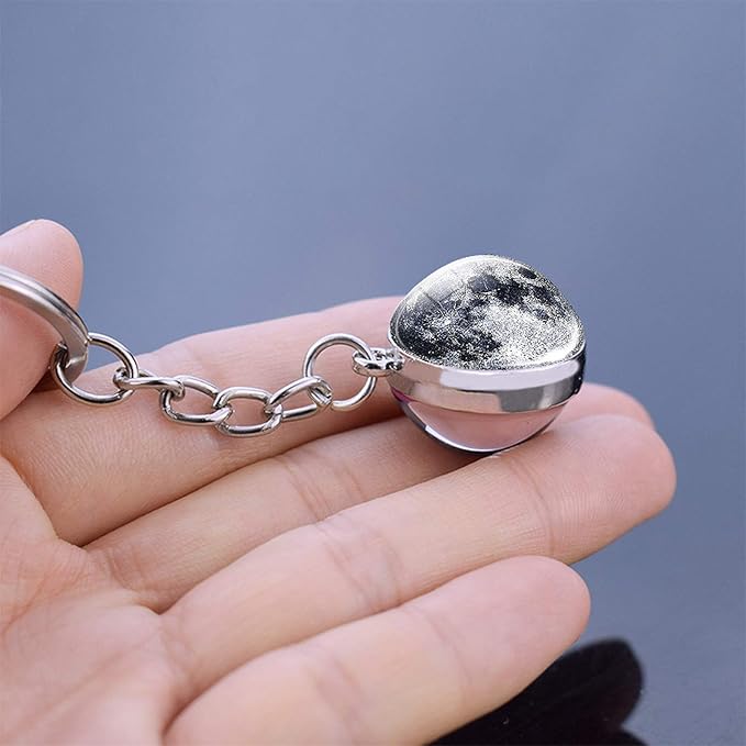 JWPavilion Solar System Planet keychain Accessories Pendant Glow In The Dark