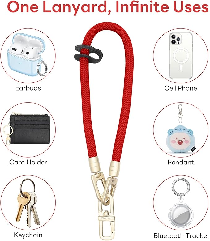 Universal Cell Phone Lanyard Wrist Strap,Phone Bracelet Strap,Phone Charms Strap