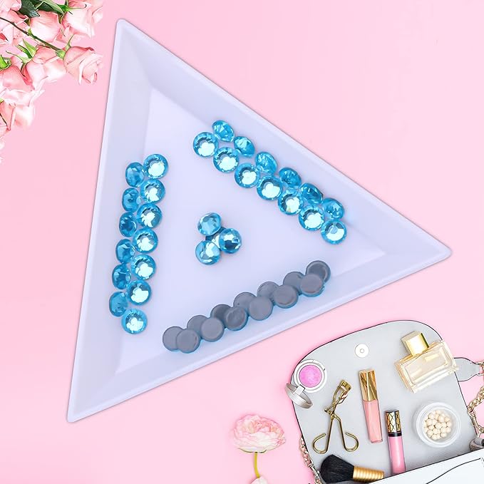 Hot Fix Crystal Flatback Rhinestones Glass Diamantes Gems 2.4mm(8ss 2880pcs, Aquamarine)