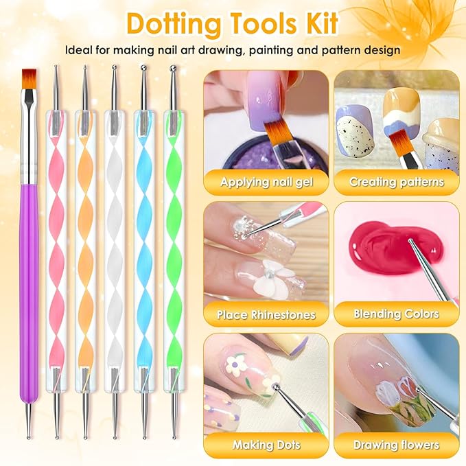 B7000 Glue Clear with Precision Tip, 2Pcs 110mL Jewelry Bead Gem Tac Glue, Bedazzling Adhesive with Silver Rhinestones, Dotting Pen Tool for Jewelry Making Clothe Fabric Shoes DIY Crafts Nail Art