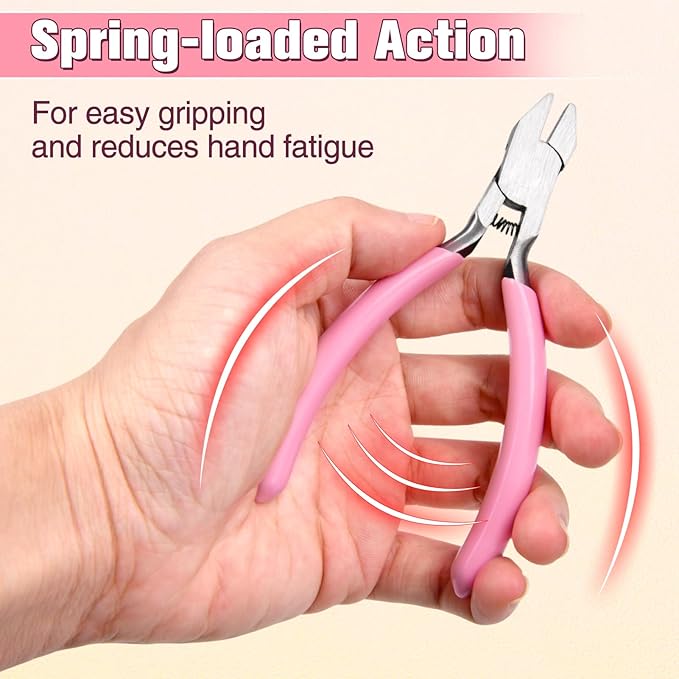 4.4" Mini Short Flat Nose Pliers for Jewelry Making Small Duck Billed Pliers Smooth Jaws Flat Plier Wire Straightener Jewelry Making Tools for Wire Bending Straightening Craft DIY Supplies