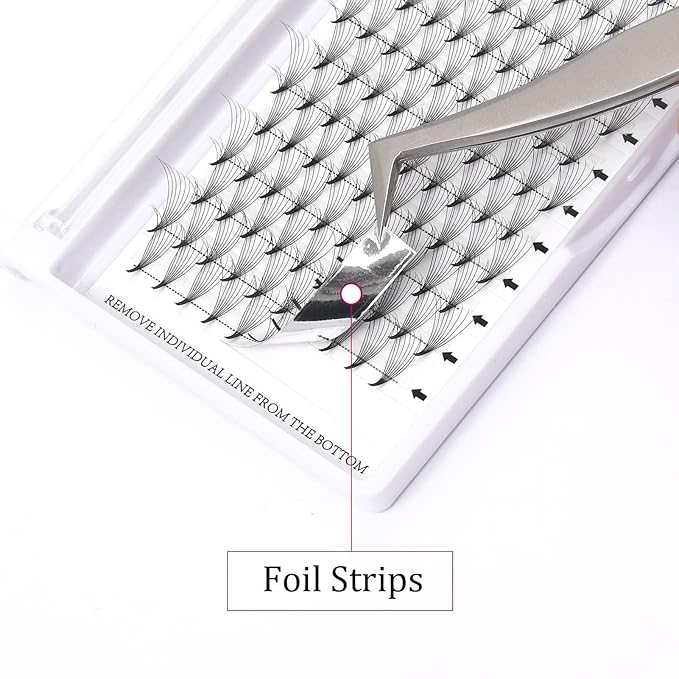 Premade Volume Eyelash Extensions 3D 5D 8D 0.07 0.10 Premade Fans C D Curl Volume Lash Extensions Pro Ponit Middle Stem Eyelash Extension Premade Fans (8D-0.07-C, 13mm)