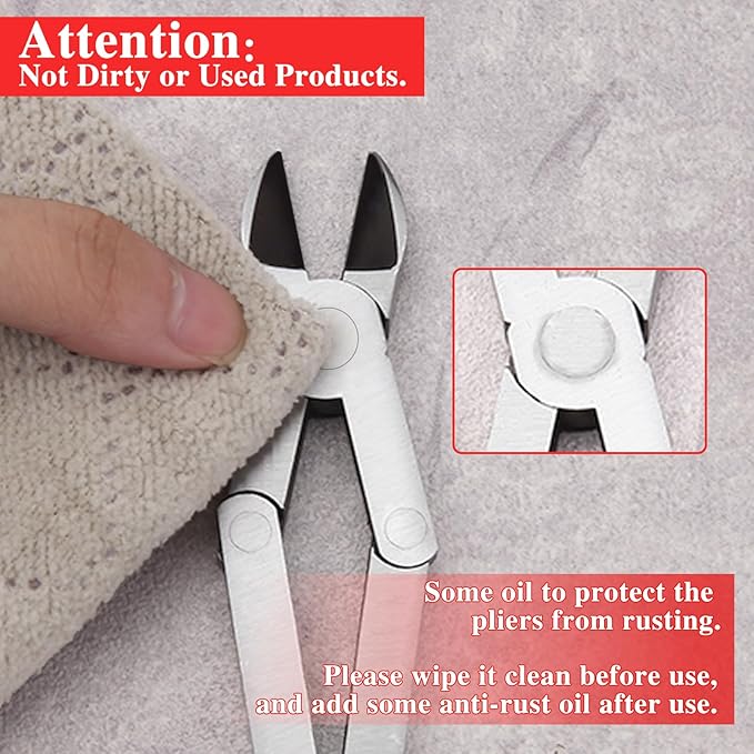 Long Reach XL Dual Pivot Wire Cutting Pliers Double-Joint Side Cutters Extra Long Reach Compound Action Cutting Pliers Diagonal Cutters for Hard to Reach Narrow Spaces