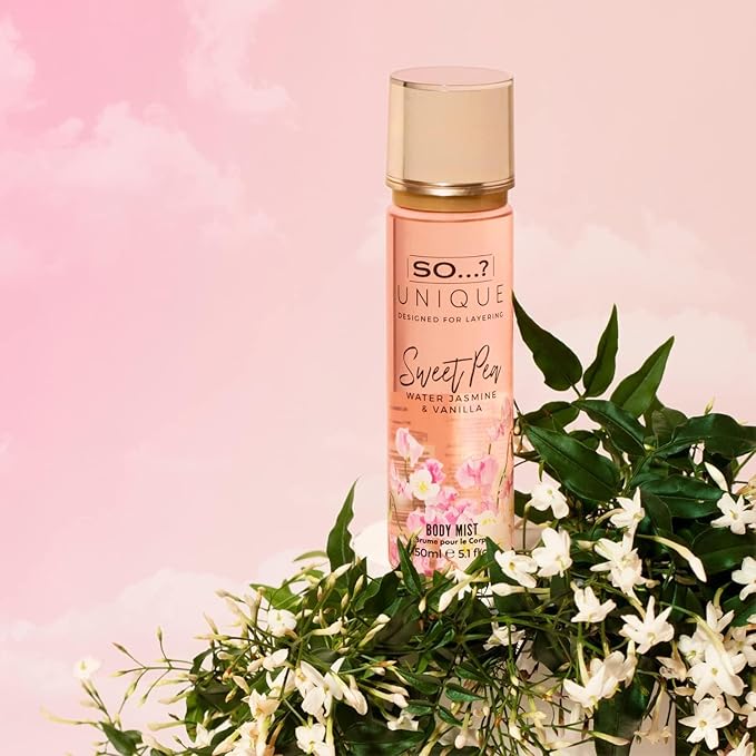 So…? Unique Body Mist Set - Perfumes for Women - Body Spray for Women - Vegan, Cruelty Free - Travel Size Gift Set - 650 to 1000 Sprays - 4 pcs