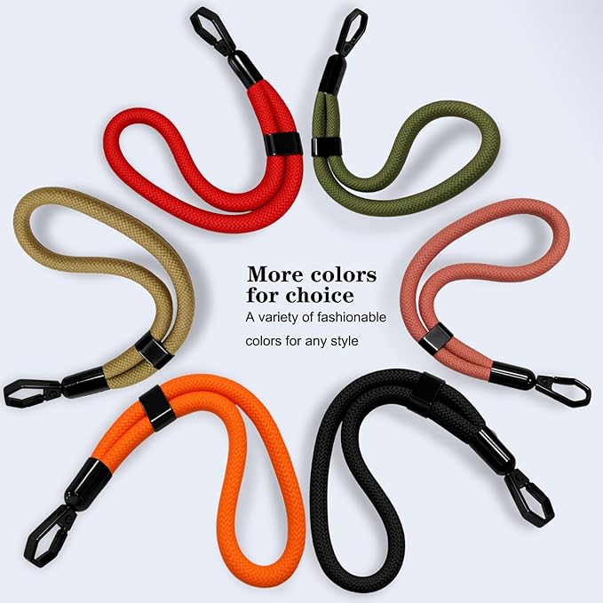 Phone Lanyard, 2 Pack Adjustable Cell Phone Lanyard Hand Phone Wrist Strap with Tether Tabs for Smartphones