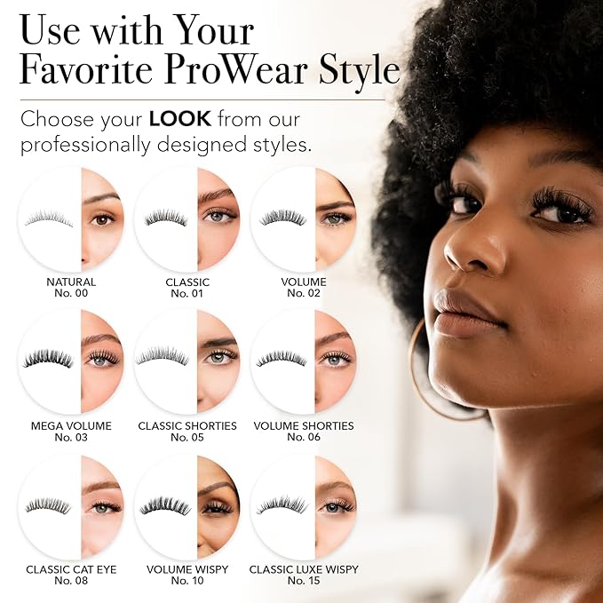 Pro Lash Pro Lock Adhesive - Longest-Lasting, Easiest-to-Apply Lash Glue - Waterproof, Sweatproof Eyelash Glue - Safe for Sensitive Eyes - 10-Plus Day Hold, No Fumes, No Dry Time - 4.5 ml