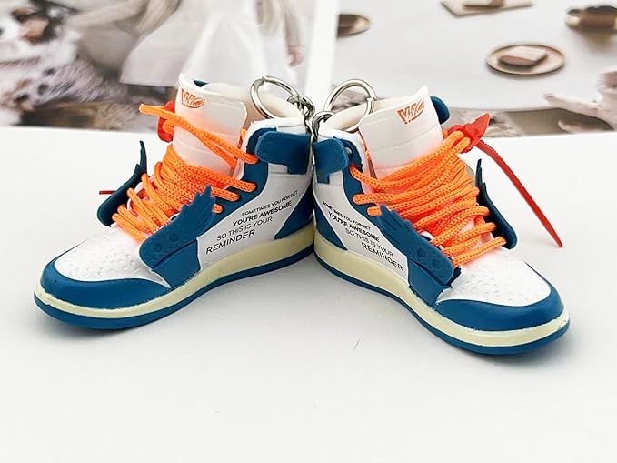 MPK 3D Mini Shoe Keychain,Sneaker Shoe lovers Keychainirthday Birthday Party Mystery Goodie Bag Prizes
