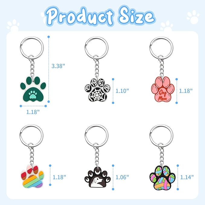 Keychains Bulk DIY Cute Keychain Charms Backpack Charms for Girls Backpack Keychains PVC Key Ring Party gifts