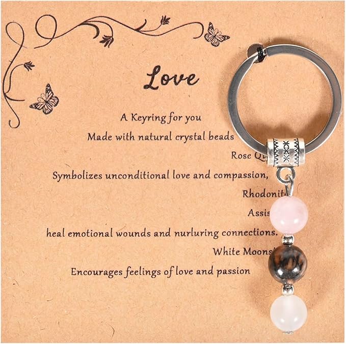 Keychains for Friend, Colleagues, Teacher, Elders, Retirement Gifts for Women, Farewell, Leaving, New Job Key Chain