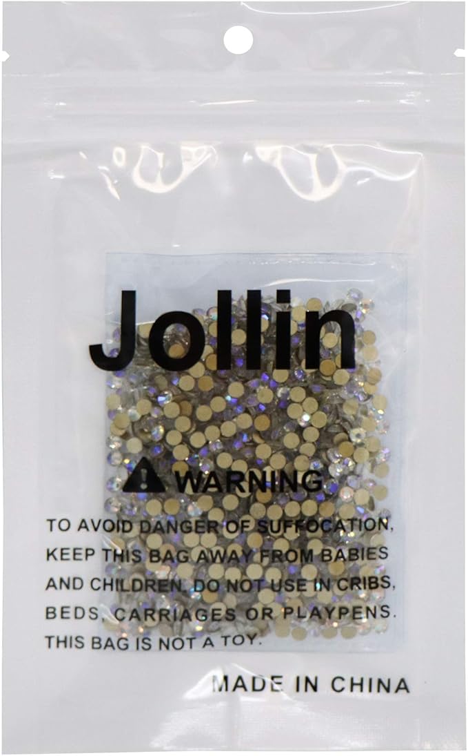 1440pcs Flatback Rhinestones Glue Fix Crystal Glass Diamantes Gems for Crafting Nail Art Crafts Decorations Clothes Shoes 3.2mm (ss12, Moonlight)