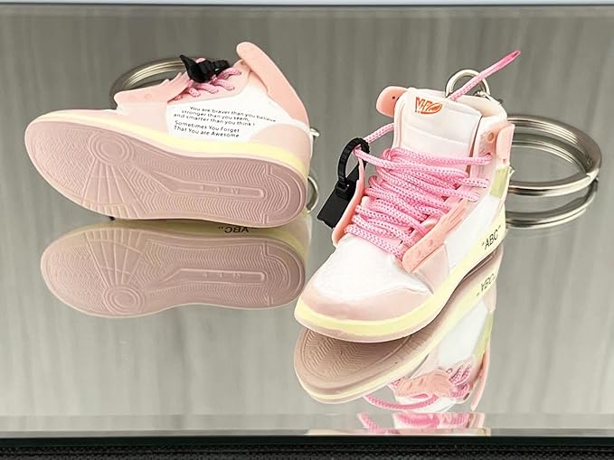 MPK 3D Mini Shoe Keychain,Sneaker Shoe lovers Keychainirthday Birthday Party Mystery Goodie Bag Prizes