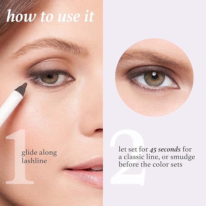 Julep When Pencil Met Gel Sharpenable Multi-Use Longwear Eyeliner Pencil - Ocean Blue - Transfer-Proof - High Performance Liner
