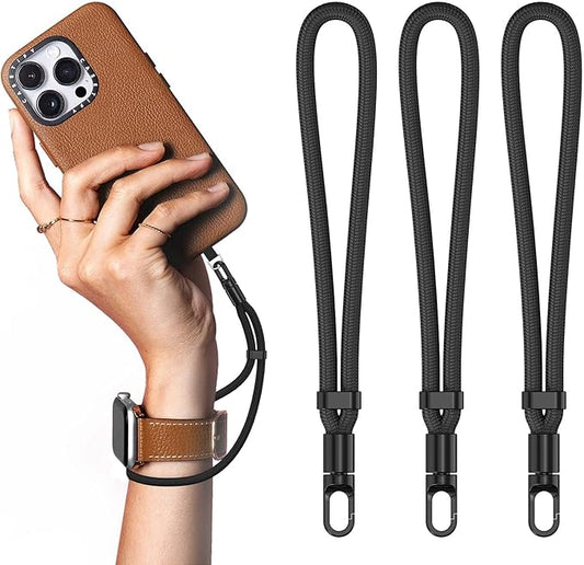 Phone Wrist Strap, Anti Theft Phone Strap, Adjustable Cell Phone Lanyard Strap with 360° Rotating Hook