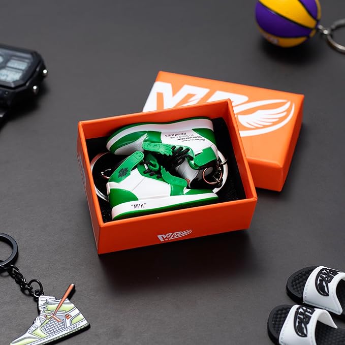 MPK 3D Mini Shoe Keychain,Sneaker Shoe lovers Keychainirthday Birthday Party Mystery Goodie Bag Prizes