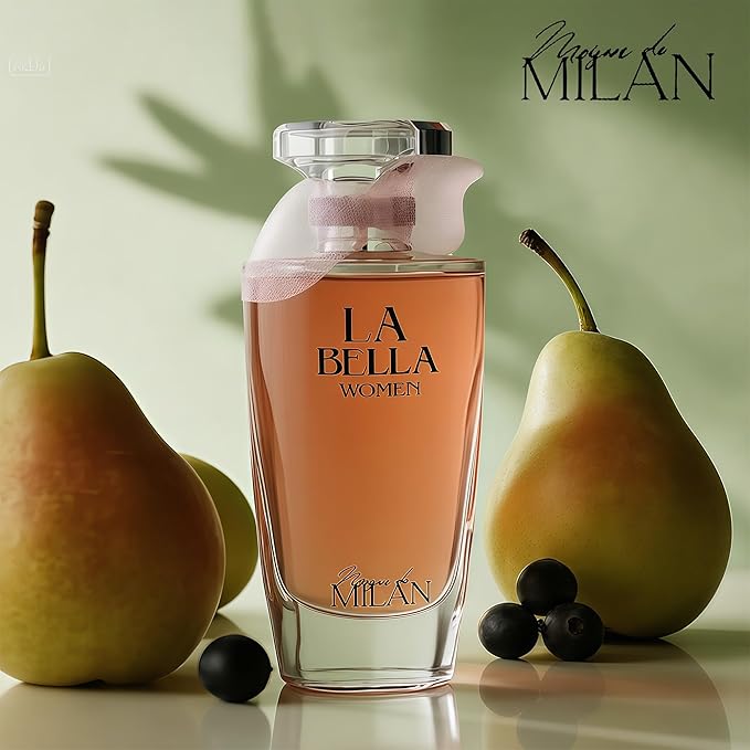 A CENTER 4PCS Perfume Set for Women - Floral Fragrance Gift Set with Vanilla,Sweet Fruity, Eau De Parfume| 3.4 Fl Oz Each(Valentine Milano,La Bella,Nice Girl,Kiara Candy)