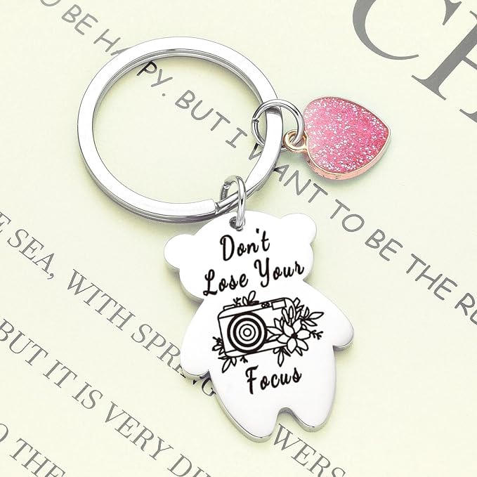 Photographer Retirement Gifts Photography Keychain Photography Graduation Keychain